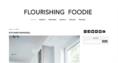 Desktop Screenshot of flourishingfoodie.com